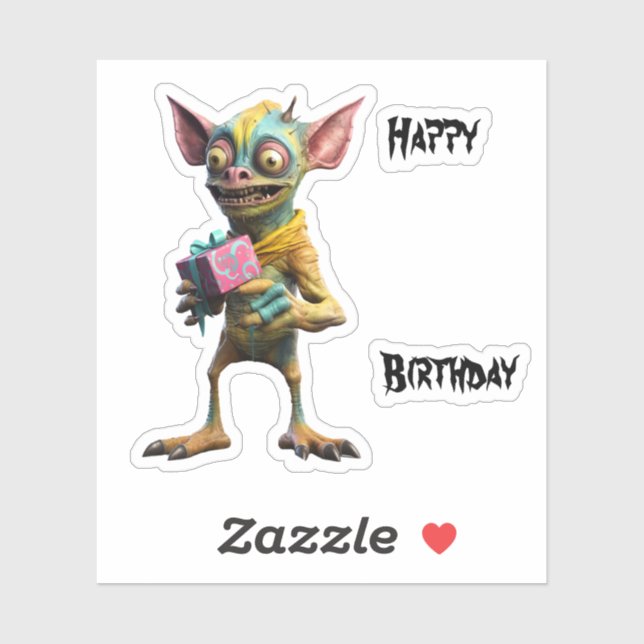 Happy Birthday Gremlin (Sheet)