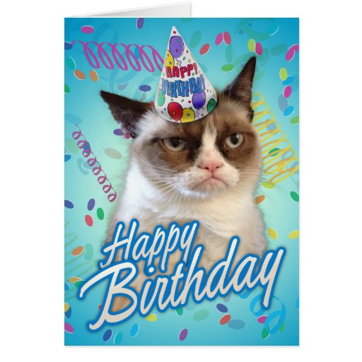 Image of Happy Birthday Grumpy Cat
