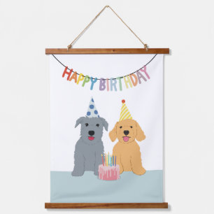 Happy birthday  hanging tapestry