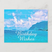 Happy Birthday Hawaiian Beach Photography