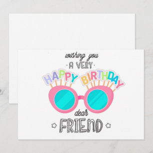 Happy Birthday Holiday Card