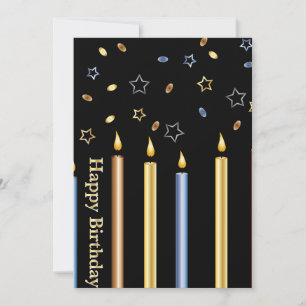Happy Birthday Holiday Card