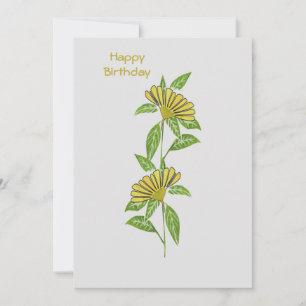 Happy Birthday Holiday Card