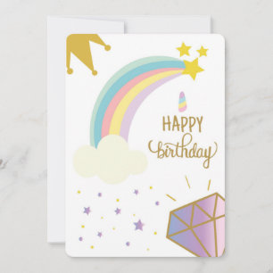 Happy Birthday Holiday Card