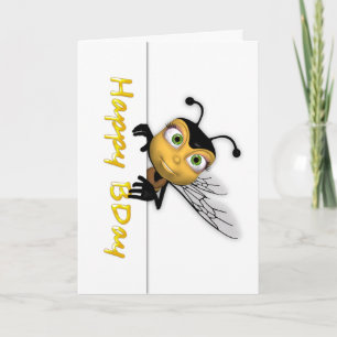 Happy Birthday Honey Bee - Happy BDay Card