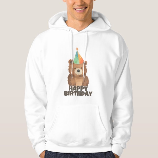 Happy birthday  hoodie (Front)