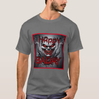 Happy birthday horror T-shrit