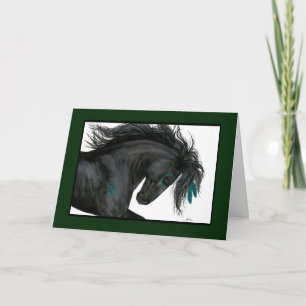 Happy Birthday Horse Card by Bihrle