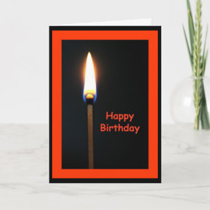 Happy Birthday Hot Stuff! Birthday Card