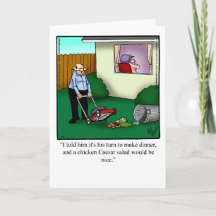 Happy Birthday Humour Greeting Card for Her