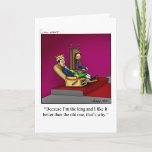 Happy Birthday Humour Greeting  Card for Him