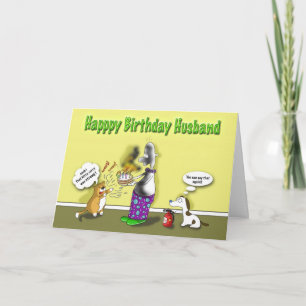 Happy Birthday husband Card