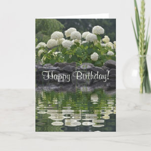 Happy Birthday Hydrangea Card