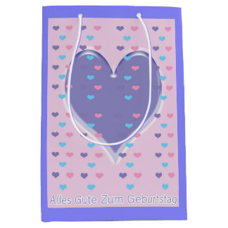 Happy Birthday in German Gift Bag