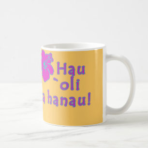Happy Birthday In Hawaiian Coffee Mug