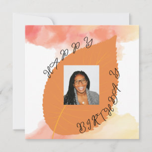 Happy Birthday  Invitation