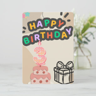 HAPPY BIRTHDAY INVITATION