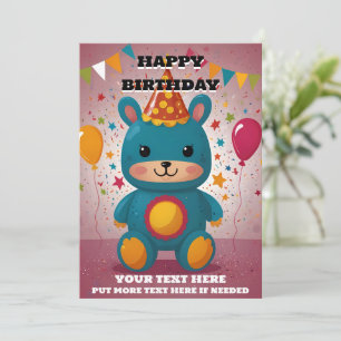 Happy Birthday Invitation
