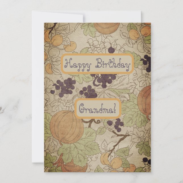 Happy Birthday  Invitation (Front)
