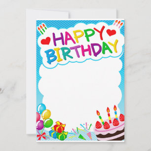 Happy Birthday Invitation