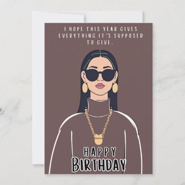 Happy Birthday Invitation (Front)