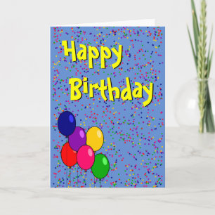 Happy Birthday Invitation Card