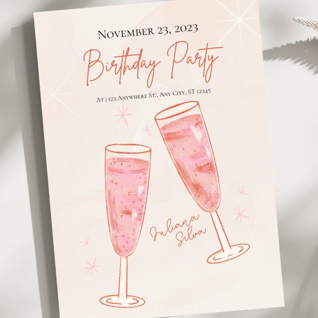 Happy Birthday Invitation Card (Creator Uploaded)