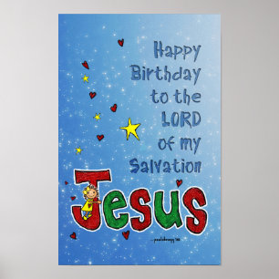 Happy Birthday Jesus (Children Christmas) Poster