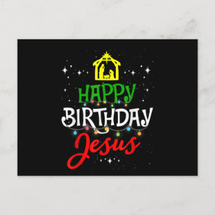 Happy Birthday Jesus Christmas Pajama Holiday Xmas