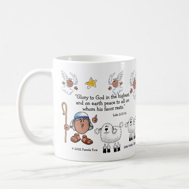 Happy Birthday, Jesus Coffee Mug (Left)