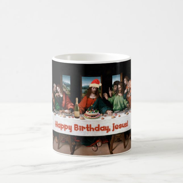Happy Birthday, Jesus! Coffee Mug (Center)