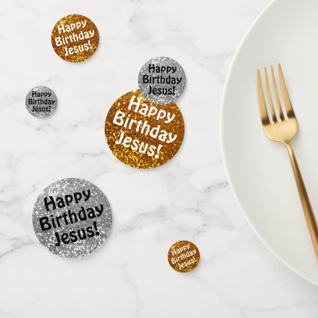 Happy Birthday Jesus! Confetti (Group)