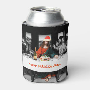 Happy Birthday, Jesus! Funny Christmas Can Cooler