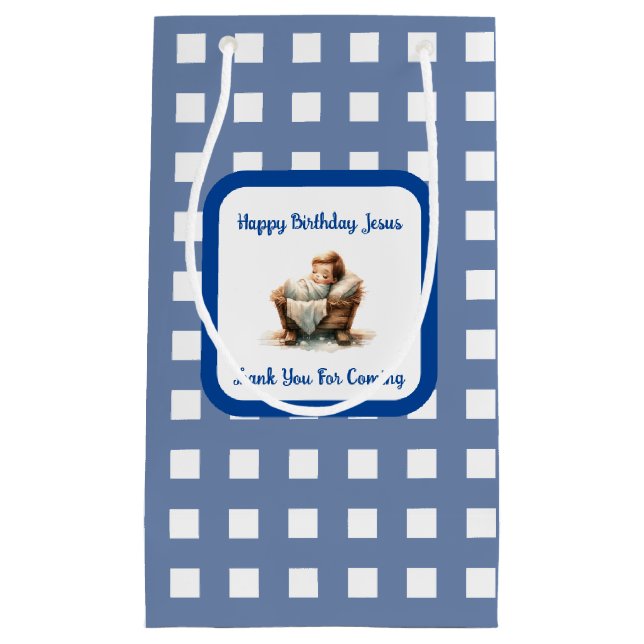 Happy Birthday Jesus Gift Bag (Front)