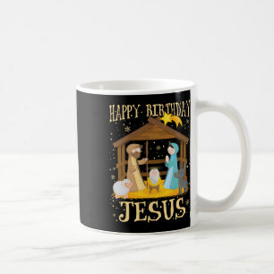 Happy Birthday Jesus Matching Family Xmas Pyjamas Coffee Mug