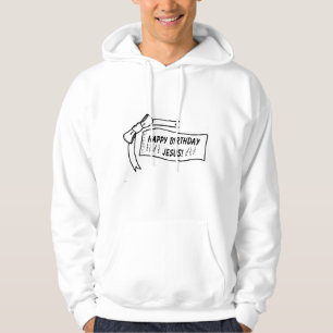 Happy Birthday Jesus Mens Hoodie