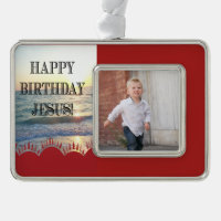 Happy Birthday Jesus Over the Ocean