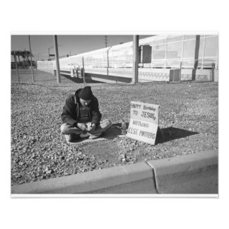 Happy Birthday Jesus Photo Print