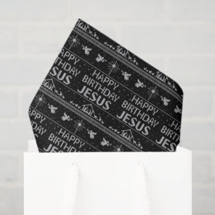 Happy Birthday Jesus UCS Christian Religious Tissue Paper