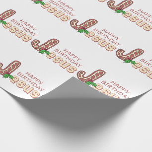 Happy Birthday Jesus Wrapping Paper