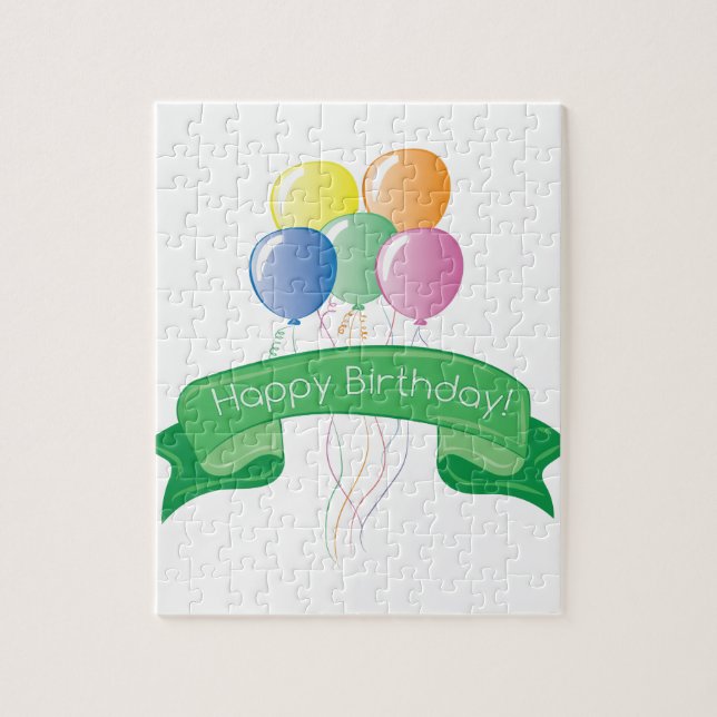 Happy Birthday Jigsaw Puzzle (Vertical)