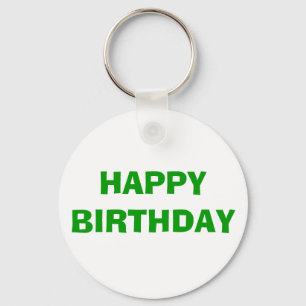 HAPPY BIRTHDAY KEY RING