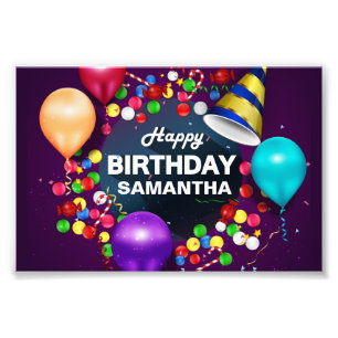 HAPPY BIRTHDAY KIDS  PHOTO PRINT