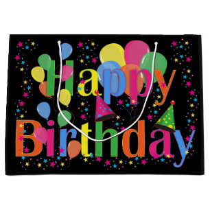 Happy Birthday Large Gift Bag