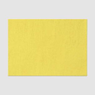 Happy Birthday Lemon Yellow Tissue Paper