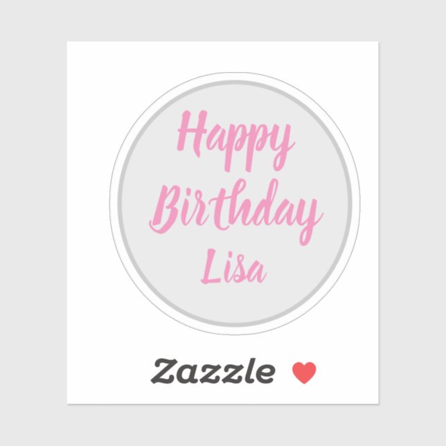 Happy birthday Lisa (Sheet)