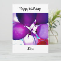 Happy birthday Lisa