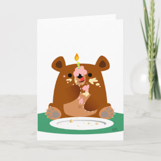 Happy Birthday little bear! Card