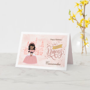 Happy Birthday, Little Princess. Custom Name Card
