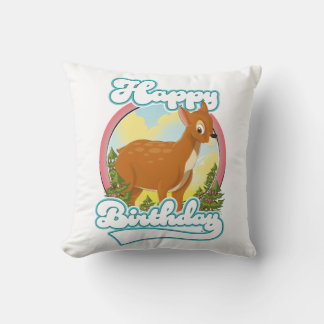 Happy Birthday Logo Cushion